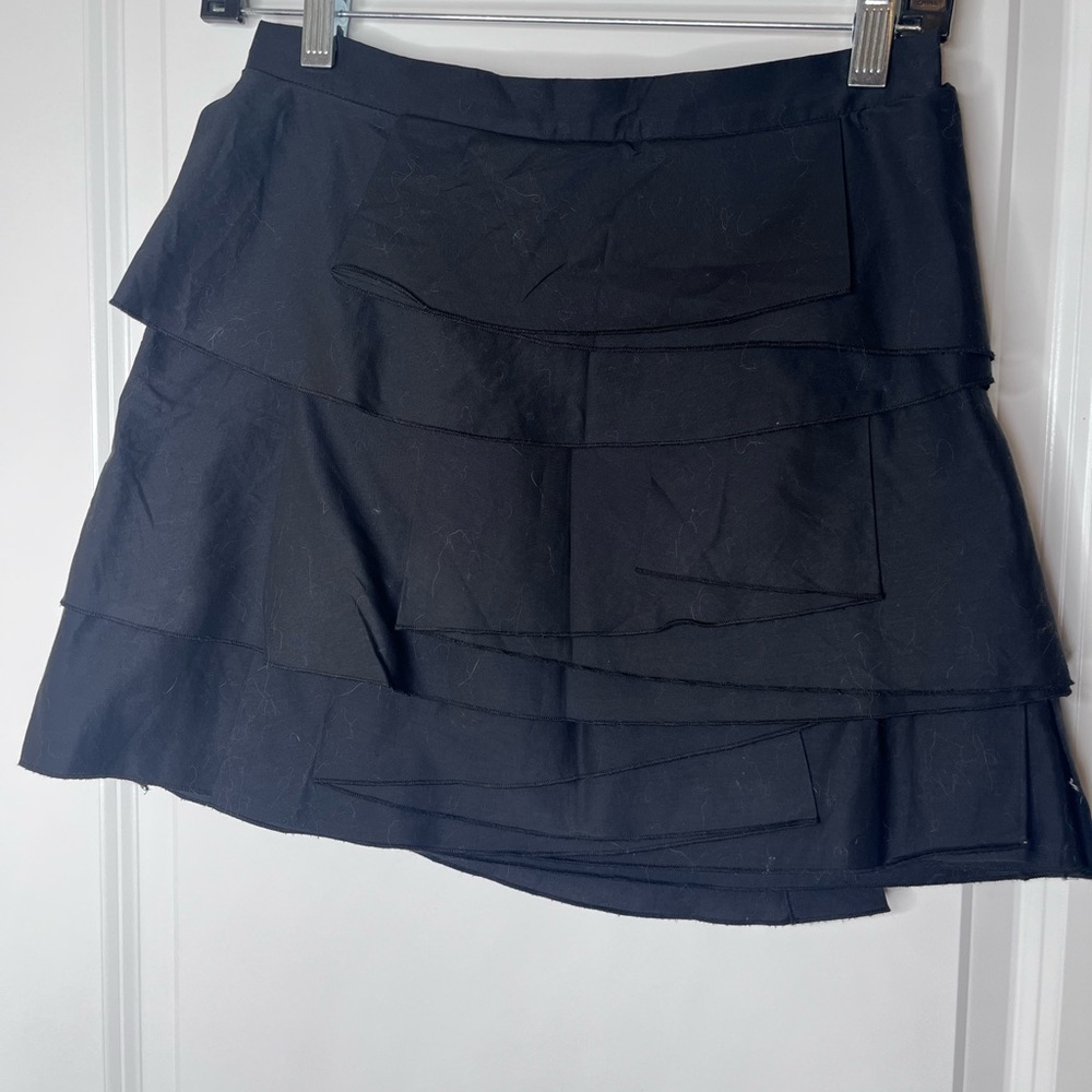 Black Layered Skirt